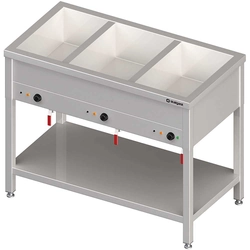 Bain marie stationnaire 4-komorowy commande séparée | Stalgast