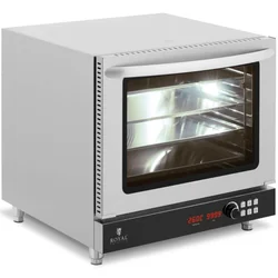 Bake in a convection oven with steam and grill function to 260C 230V 2800W