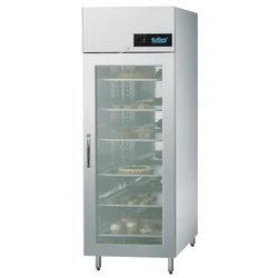 Bakery refrigerator of the 690 line with glass doors and LED lighting