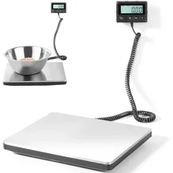Balança gastronômica digital até 200 kg / 10 g - Hendi 580462