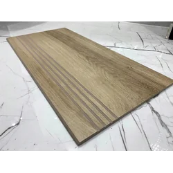 Baldosas imitación madera baratas para escaleras 30x60 Nudo de veta de madera ROBLE DORADO CLARO