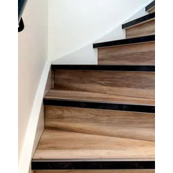 Baldosas imitación madera de 4 cm de espesor para escaleras Kapinos 100x30, 120x30 HECHOS A MEDIDA