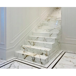 Baldosas para escaleras 100x30 MARBLE GLOSS glamorous GOLD