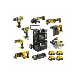 Balení stroje DeWalt DCK853P4-QW v pouzdře TSTAK