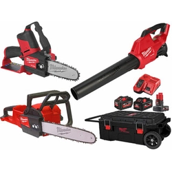 Balení stroje Milwaukee M18FPP3OPL5-823P v balení Packout