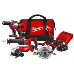 Balenie stroja Milwaukee M18PP6B-502B v kartónovej krabici