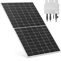 Balkon-Photovoltaik, Solarpaneele 600 W - Set