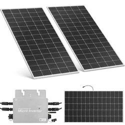 Balkon-Photovoltaik, Solarpaneele 800 W - Set