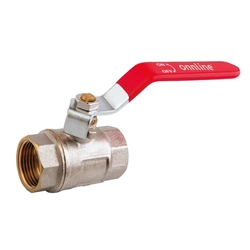 Ball valve DN25 PN25 1" GW/GW steel lever Onnline choke