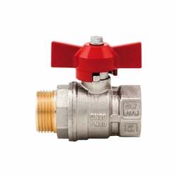 Ball valve ITAP VIENNA, d, inside-outside, short handle, 1/2&#039;&#039;