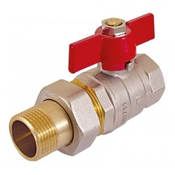 Ball valve with screw connection 1'' NORMAL