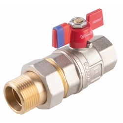 Ball valve with screw connection G1 / 2 Ferro F-Power KFPS1