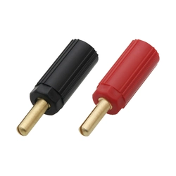 Bananenstecker WB-13 schwarz oder rot