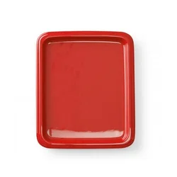 Bandeja de porcelana GN 1/1 Roja 530x325 mm Fine Dine 783672