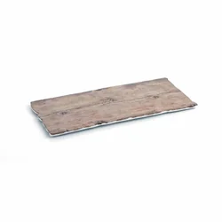 Bandeja Quid A'bordo Plástico Marrón 40 x 18 cm (6 Piezas) (Pack 6x)