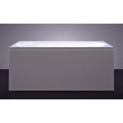 Banho de pedra Vispool Viana, 160x70 branco