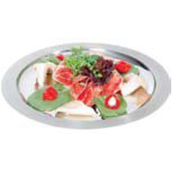 Banquet tray with a smooth edge. 40 cm 436059