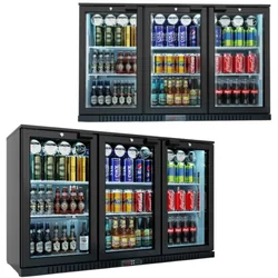 Bar Refrigerated Display Case for Bottles 1350x575x835 316L