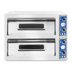 Basic XL dobbelt pizzaovn 44 8 pizza 12000W - Hendi 226957