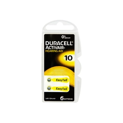 Bateria DA-10 DURACELL do aparatu  6 Sztuk