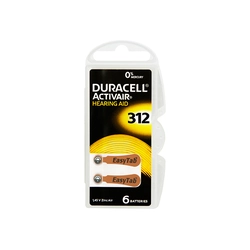 Bateria DA-312 DURACELL do aparatu