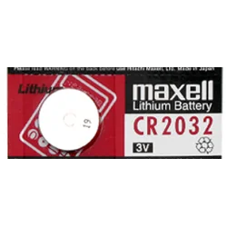Batería de litio 3V CR2032 Maxell 1 pieza
