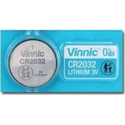 Bateria de lítio Vinnic Vinnic CR2032 3V 0 Hg 1 unidades