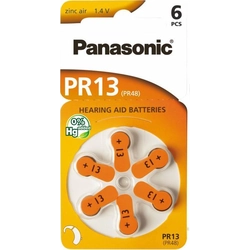Batéria do načúvacieho prístroja Panasonic PR48 6 ks.