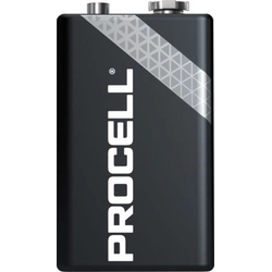 Batéria Duracell Procell 9V Blok 10 ks.