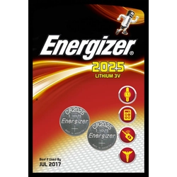 Batería Energizer CR2025 2 uds.