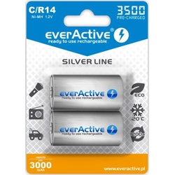Батерия EverActive Silver Line C / R14 3500mAh 2 бр.