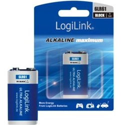 Батерия LogiLink Ultra Power 9V Блок 1 бр.