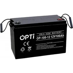 Bateria óptica 12V/100AH-OPTI