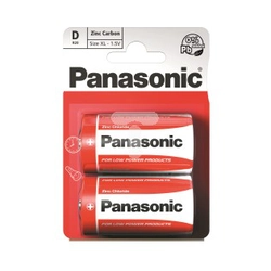 Bateria Panasonic D / R20 2 unid.