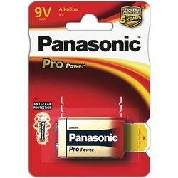 Батерия Panasonic Pro Power 9V Блок 1 бр.