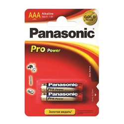 Bateria Panasonic Pro Power AAA / R03 2 unid.