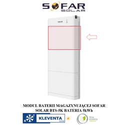 BATERÍA SOFAR 5,12 kWh SOFAR SOLAR BTS 5K E5-DS5