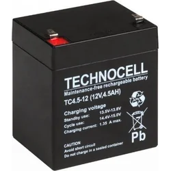 Bateria Technocell TECHNOCELL AGM série TC 12V 4,5Ah