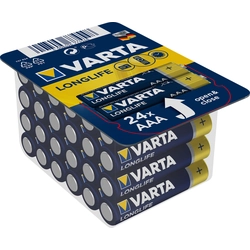 Батерия Varta LongLife AAA / R03 24 бр.