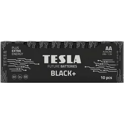 Baterie alcalină Tesla TESLA R6 (AA) NEGRU+ [10x72] 10 buc
