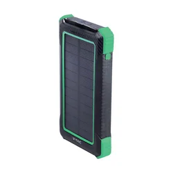 Baterie externa, Wireless Charging, Panou Solar, 10000mAh, V-Tac