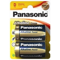 Baterie Panasonic Power D / R20 2 ks.