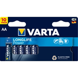 Baterija Varta LongLife Power AA / R6 2850mAh 10 kos.