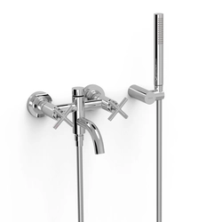 Bath and shower mixer Tres Montblanc chrome 28317601