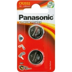 Batteria al litio Panasonic CR2032 220mAh 1 pz.