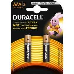 Batteria Duracell Basic AAA / R03 2 pz.