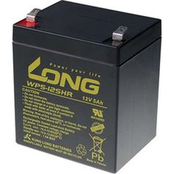 Batterie longue 12V/5Ah (PBLO-12V005-F2AH)