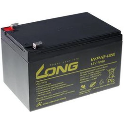 Batterie longue 6V/12Ah (PBLO-6V012-F1A)