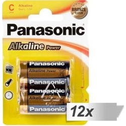 Batterie Panasonic Power Baby C / R14 12 pcs.