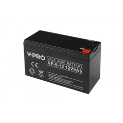 BATTERIE VOLT POLOGNE AGM VPRO 12V 9 Ah VRLA SANS ENTRETIEN 6AKUAGM009